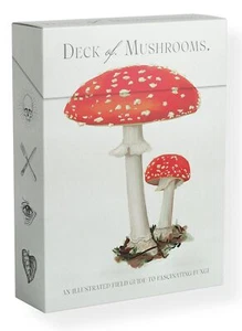 The Deck of Mushrooms: An illustrated field guide to fascinating fungi [novelty_ - Foto 1 di 1