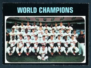 1971 TOPPS Baseball #1 WORLD CHAMPION METS EXMT+ - Picture 1 of 2