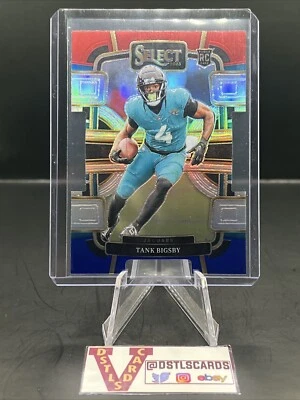 2023 Panini Select - TANK BIGSBY ROOKIE RED & BLUE PRIZM #47 - Image 1 of 3