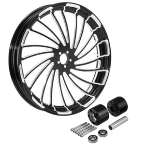 32'' x 3.5'' Front Wheel Rim W/ Dual Disc Hubs Fit For Harley Touring 2008-2023 - Picture 1 of 15