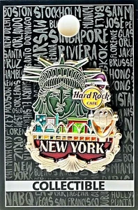 Hard Rock Cafe New York Pin Core City Icon Series 3D Statue of Liberty # 84506 - Picture 1 of 3