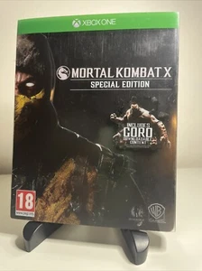 Mortal Kombat X Special Edition Scorpion Steelbook Xbox One 1 Game - Picture 1 of 6