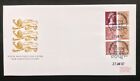 GB 1987 50p 1x1p 2x5p 3x13p Definitive Booklet Pane on First Day Cover, Windsor