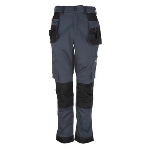 Unbreakable Reflex Pro elástico funda de polialgodón gris pantalón de trabajo #U225 - Imagen 1 de 1