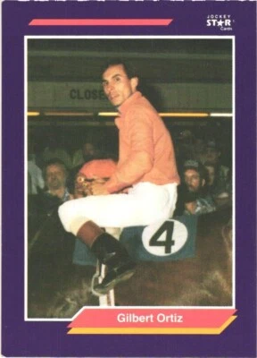 Jockey Star #185 1992 Gilbert Ortiz Foto 1 de 2