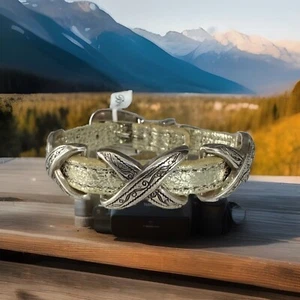 Brighton KRISS KROSS BANDIT Bracelet NWT D30267 LIST $52 Rare Find! - Picture 1 of 2