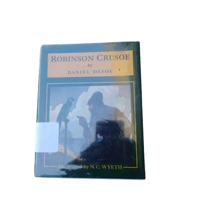 Robinson Crusoe by Daniel Defoe. N.Y. 1920 illus. by N.C. Wyeth.  - Image 1 of 4