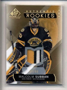 PARCHE CAMISETA MALCOLM SUBBAN 2015/16 SP JUEGO USADO NOVATO 3-CLR #09/99 AK5922 - Imagen 1 de 1