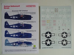 Techmod decals 1/48 Grumman F6F-5 Hellcat - Photo 1/3