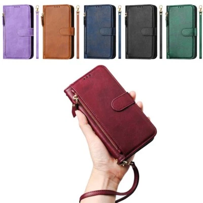 Phone Cover for Redmi Note 13 Pro 13 12 11 10 Anti-scratch Doka Zip Wallet Case - Image 1 of 4