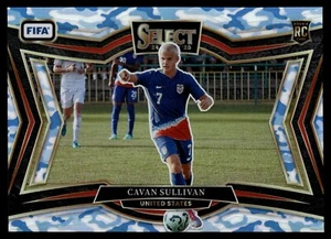 2024-25 Panini Select FIFA CAVAN SULLIVAN Rookie RC Field Level Winter Camo /30 - Picture 1 of 2