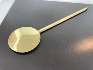 Quartz Clock 10 1/8" Pendulum 2 5/8" Diameter Bob with Single Hook - Picture 1 of 4