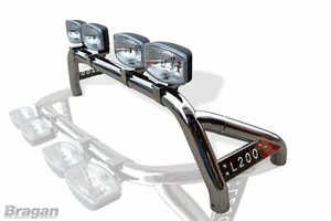 Sport Roll Bar + Blue Spots + LED Brake To Fit Mitsubishi L200 Triton 2005-2015 - Picture 1 of 9