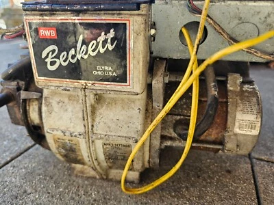 Motor quemador de aceite Beckett Foto 1 de 4