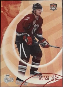 2002 - 2003 ITG Be A Player Patrik Elias All-Star Edition #19 Hockey Card - Picture 1 of 2