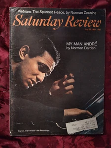Saturday Review July 26 1969 ANDRE WATTS NORMAN DARDEN PETER BARTON - Picture 1 of 1