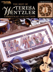Leisure arts Best of Teresa Wentzler Christmas Collection cross stitch book - Picture 1 of 1