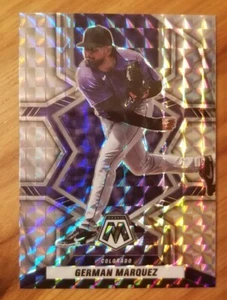 German Marquez 2022 Mosaic Silver Mosaic Prizm Baseball Card - Picture 1 of 2