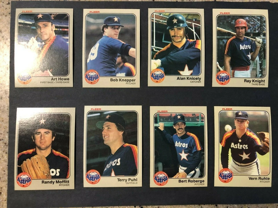 1983 FLEER BASEBALL CARDS 445-647 YOU CHOOSE MLB CARD VINTAGE FREE SHIPPING - Image 1 of 4