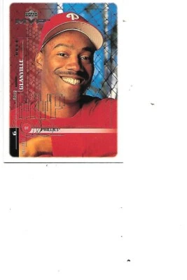 Doug Glanville 1999 Upper Deck MVP Baseball Card #158 Philadelphia Phillies - Image 1 of 2