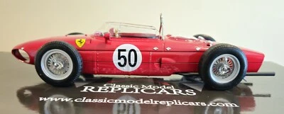 CMR 1/18 G. Baghetti #50 Ferrari Dino 156 Sharknose 1st French 1961 GP (CMR188) - Image 1 of 4