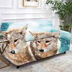 Wolf Support Sky Stretch Sofa Cover Lounge Couch Slipcover Recliner Protector