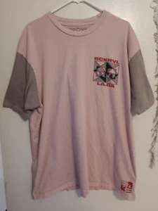 ROCK REVIVAL T-Shirt Sz 2XL Men RR Geometrical Logo LA CA 2 Tone Short Sleeve - Picture 1 of 3