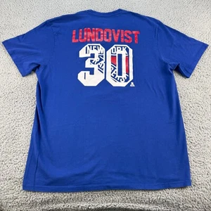 Camiseta Henrik Lundqvist Noche Para Hombre XL #30 Azul New York Rangers '47 Marca - Imagen 1 de 10