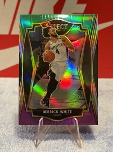 2020-21 NBA Select Derrick White #141 Premier Level Green White Purple Prizm NM - Picture 1 of 2