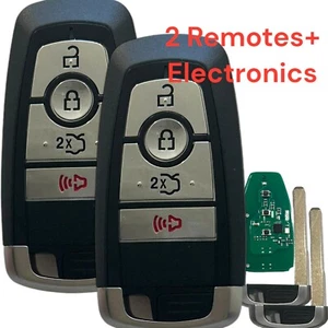 2 FOR 2017 2018 2019 2020 FORD Fusion REMOTE START SMART KEY FOB 164-R8150 - Picture 1 of 1