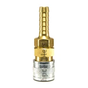 1/8" Body X 1/4" I.D. Hose Barb Miniature Air Hose Fittings Mini Small Coupler - Picture 1 of 3