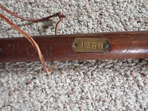 ODD FELLOWS REGULATOR  PARADE STICK  NUMBERED ISSUED 1258   BOSTON ? - Picture 1 of 10