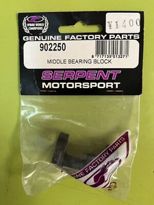 Serpent 902250 MIDDLE BEARING BLOCK 950 950r Nitro Car 1/8 - Picture 1 of 1