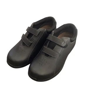 Zapatos Drew Lotus de cuero negro con gancho para mujer talla 8 WW terapéuticos ortopédicos - Imagen 1 de 7