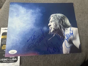 TRIPLE H HUNTER PAUL WWE NXT AEW SIGNED AUTOGRAPHED 8X10 PHOTO JSA TO FRANK - Picture 1 of 1