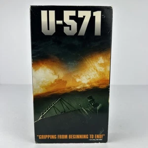 U-571 (VHS, 2000) Matthew McConaughey Bill Paxton Suspenseful Thriller Movie - Picture 1 of 4