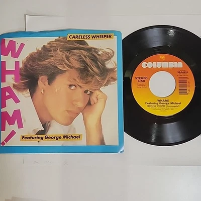 WHAM! Careless Whisper 45 Promo Single  - Image 1 of 4