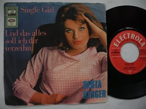 SENTA BERGER Single Girl / Und das alles soll ich.. 45 7" single 1966 German VG+ - Bild 1 von 2