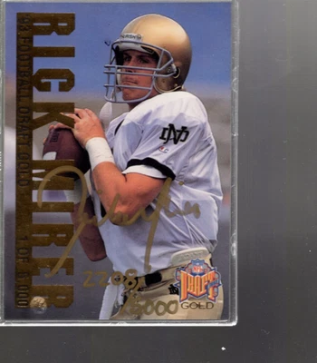 A7271- 1993 Classic #AU3 Rick Mirer Auto /5000 - NM-MT - Image 1 of 2