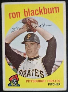 1959 Topps #401 Ron Blackburn Pittsburgh Pirates - Picture 1 of 2