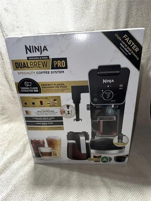 Ninja DualBrew Pro Espresso Machine & Speciality Coffee System & Fother CFP301 - Image 1 of 4