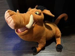Disney The Lion King Pumbaa Stuffed Warthog Plush - Brown, 14” - Picture 1 of 3