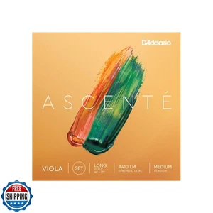 D'Addario Ascenté Viola Strings - A410 LM - Medium Tension - Full Set - Long  - Picture 1 of 1