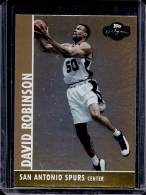2008-09 Topps Co-Signers David Robinson Gold #76/99 Spurs - Image 1 of 2