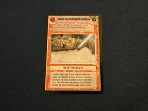 Star Wars CCG Hoth Limited I Thought They Smelled Bad On The Outside - Bild 1 von 1