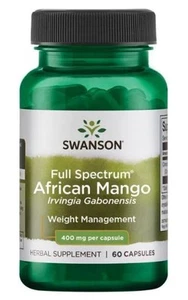 Swanson Premium Mango Africano Espectro Completo Irvingia Gabonensis 60 Cápsulas - Imagen 1 de 1