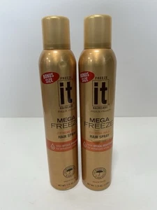 2 Pack Freeze It Haircare Freeze Frame Hair Spray 7.75 oz - Picture 1 of 2