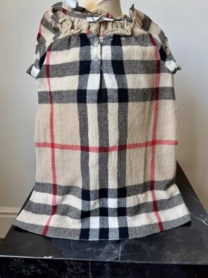 Burberry Children Classic Checked Girls Dress 4Y New - Image 1 of 4