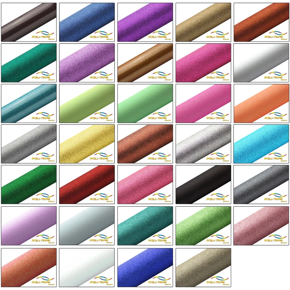 POLI-FLEX PEARL GLITTER - Flexfolie / Bügelfolie - Meterware - Breite: 30,5cm - Bild 1 von 1