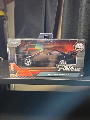 Jada Toys Fast & Furious HEIST HONDA CIVIC EJ1 1:32 sellado Foto 1 de 4